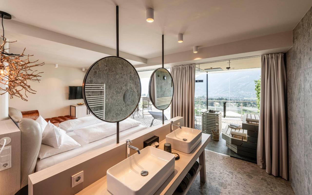 Hotel Mitterplatt Schenna Dış mekan fotoğraf